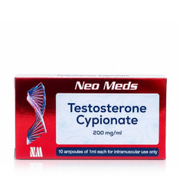 Testosterone Cypionate 10 ampules/1 ml (200 mg/1 ml)