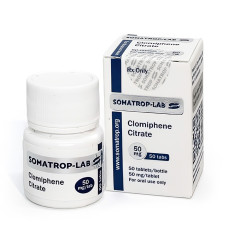 Clomiphene citrate 50 tabs (50 mg/1 tab)